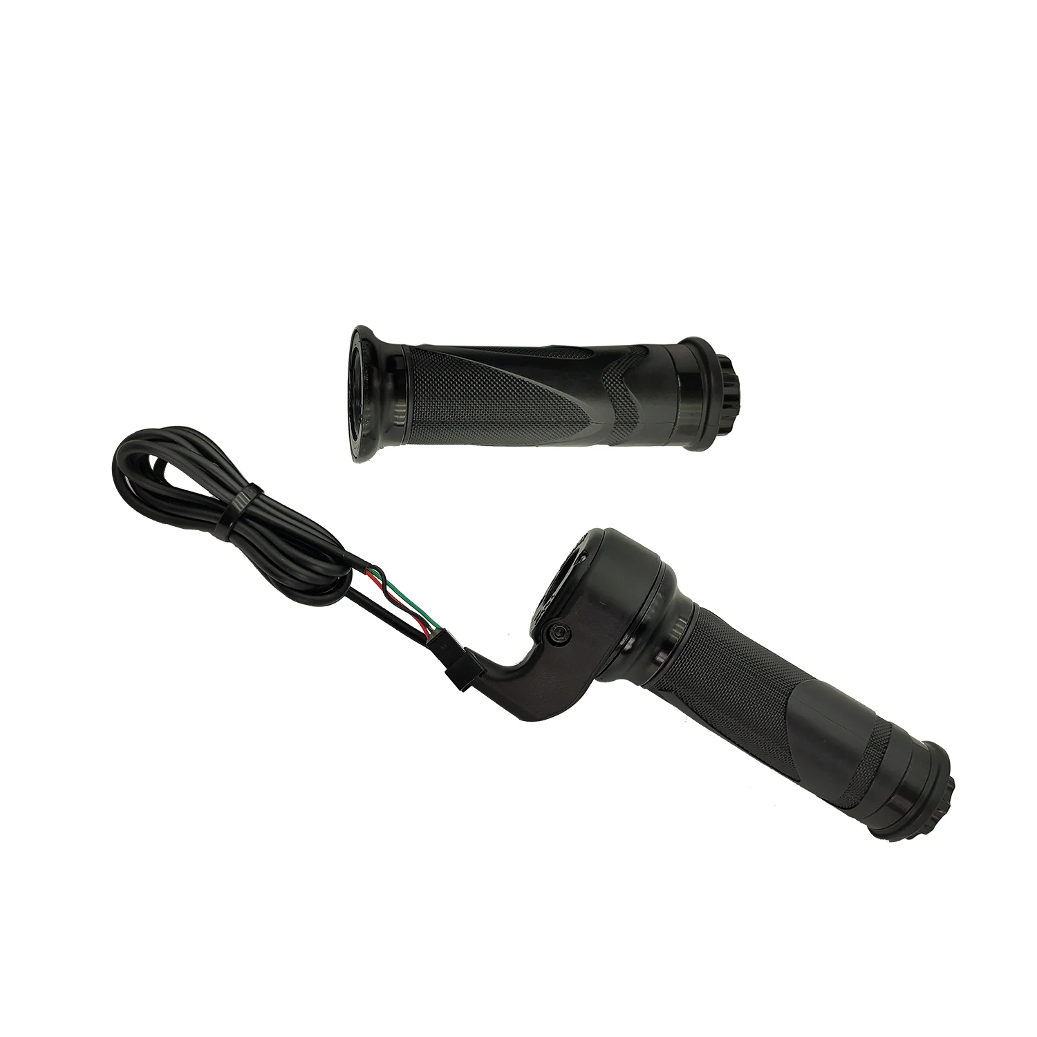 ConhisMotor 24V 36V 48V 60V 72V Universal Ebike Full Bar Twist Bike Throttle For Electric 3 Wire Speed Electric Bicycle Parts