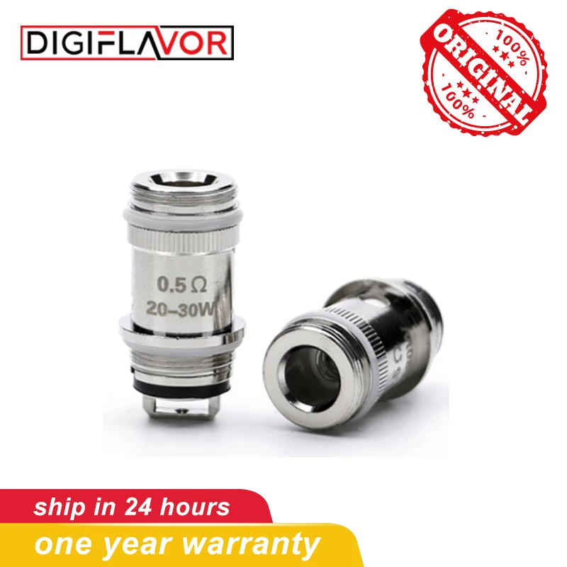 5 шт./упак. Digiflavor Utank сменная катушка для вейпинга 0.5ohm вейп MTL атомайзер подходит Ubox