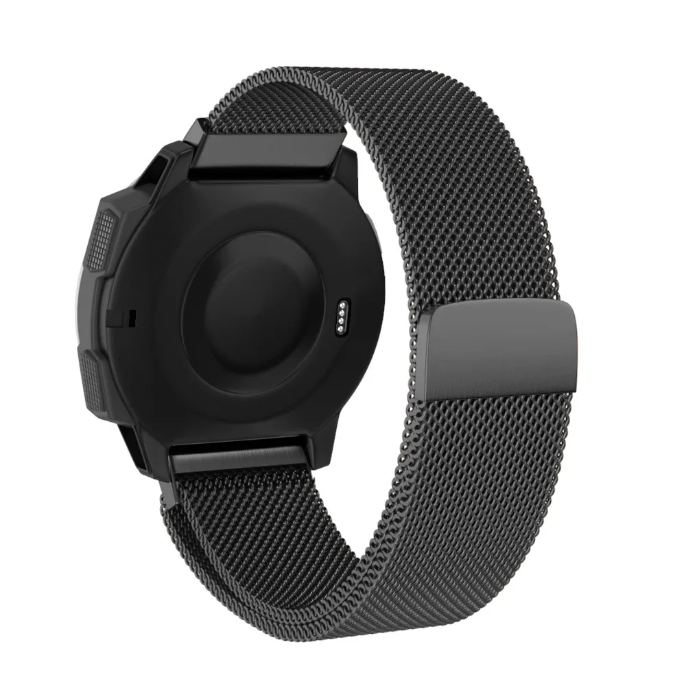 Для Garmin Instinct магнитный с миланским плетением Петля из нержавеющей стали браслет часы ремешок Смарт часы браслет долговечные аксессуары#810
