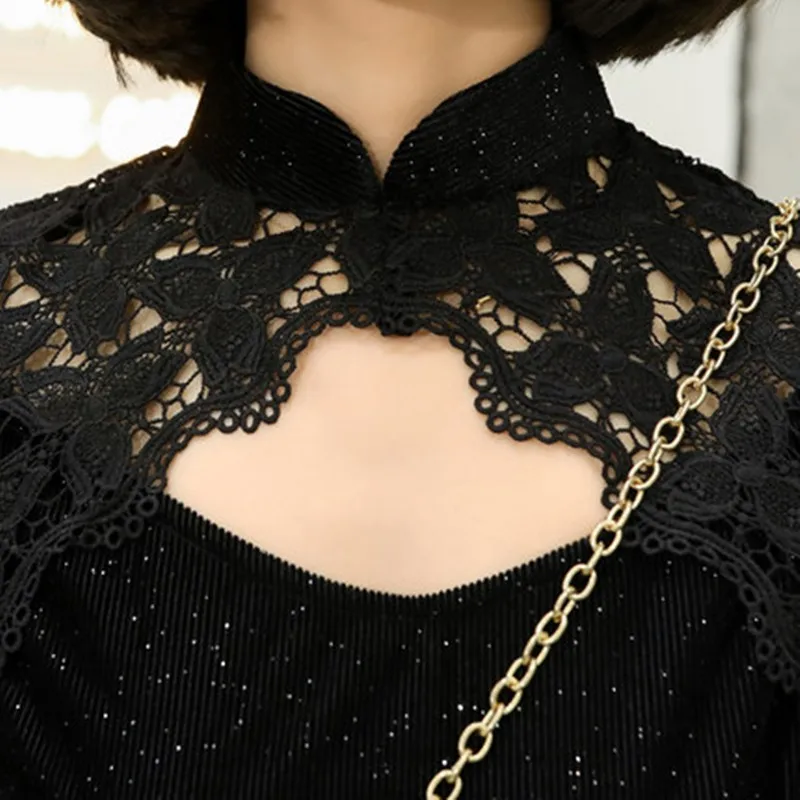 Новинка, элегантное улучшенное платье cheongsam в стиле ретро, осенние и зимние вечерние, сексуальные, обтягивающие, Длинные