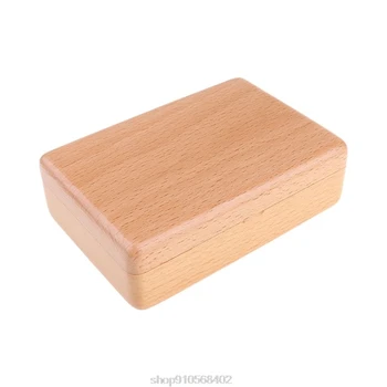 

Rectangle Shaped Wedding Valentines Engagement Wooden Ring Bearer Box, Handmade Rustic Wedding Ring O06 20 Dropshipping