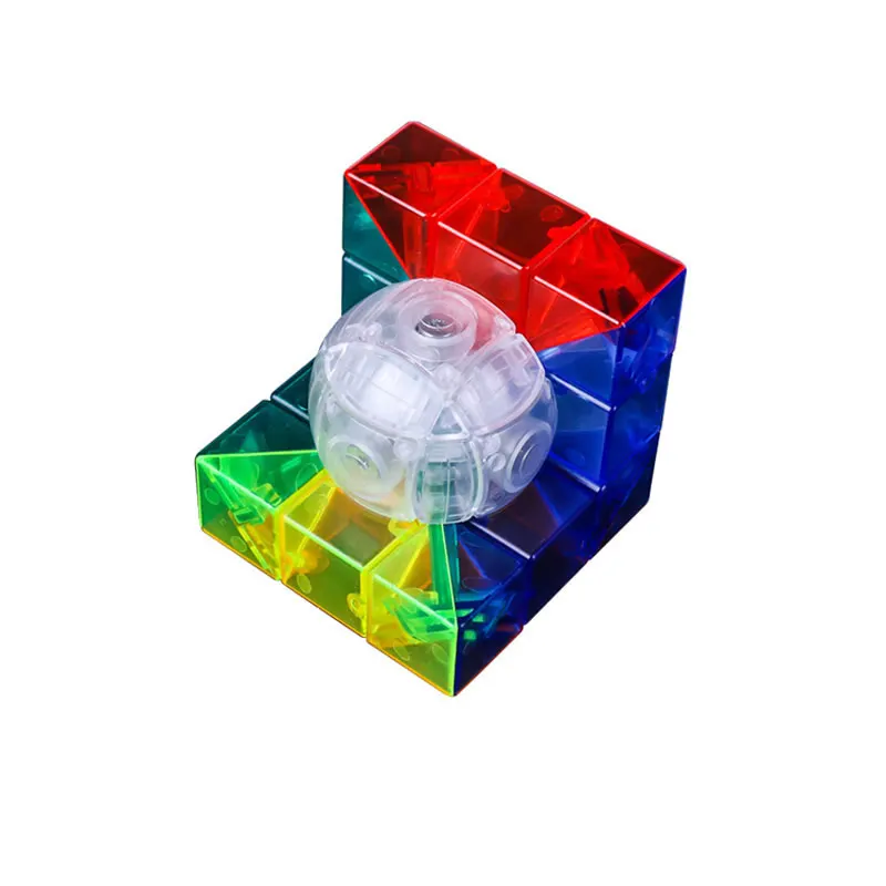 MoYu геометрический магический куб GEO Stickerless Cubo Magico Профессиональный Neo скоростной куб головоломка антистрессовые игрушки для детей