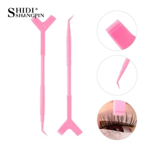 

Newest 5/10pcs Long Eyelash Perming Rod Lash Extension Perm Stick Y Brush Comb Eyelashes Lifting Curler Extension Makeup Tool