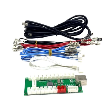 

USB Encoder Joystick Control Board DIY Arcade Joystick Chip for PC/ Android / PS3 Arcade Game Kit