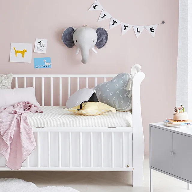 Plush Animal Heads Elephant Unicorn Wall Decor For Children Baby Girl Christmas Birthday Stuffed Toys Nursery Room Decoration 6