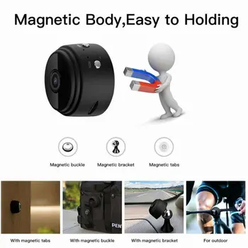 

A9 Wireless Home Surveillance Camera Wireless Wifi Smart Camera HD 1080P Indoor Outdoor Home Small Cam Security Cam