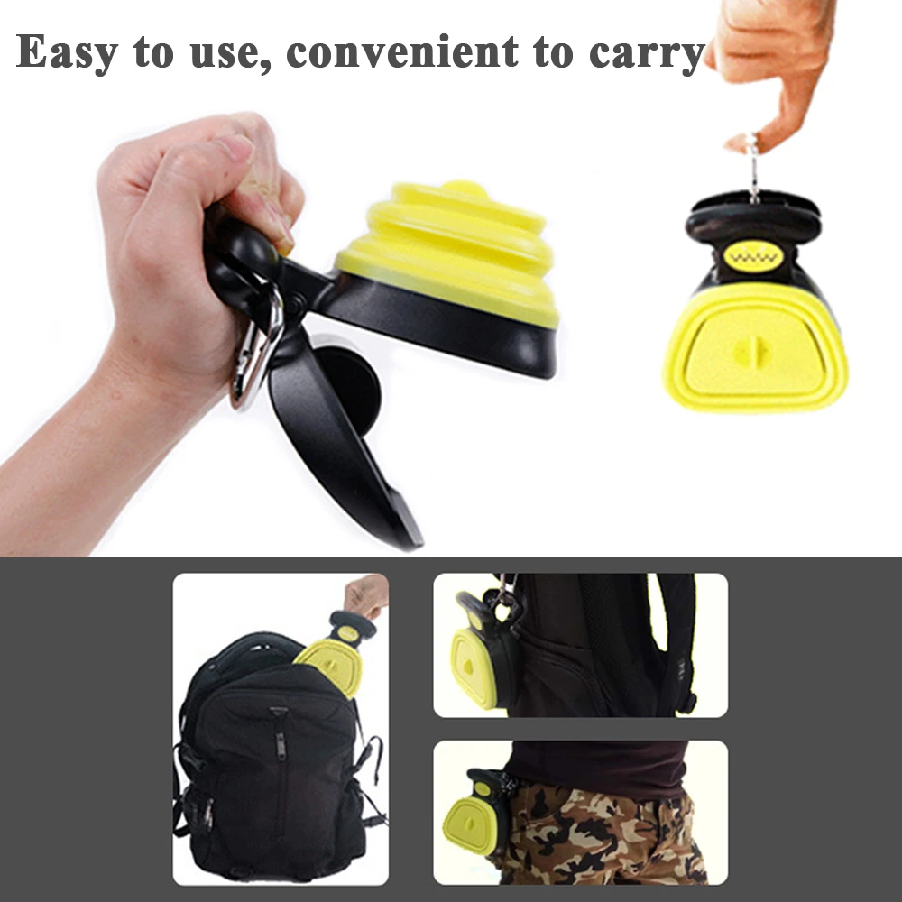 Hond Pet путешествия Opvouwbare Pooper Scooper Met 1 рулон Afbreekbaar Kak совок чистый уборщик