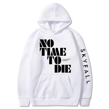 

2020 Spring New 007 Hoodies James Bond Printed Men Women Casual Hooded Sweatshirt Hip Hop Pullover Trendy Unisex Hoodie Clothing
