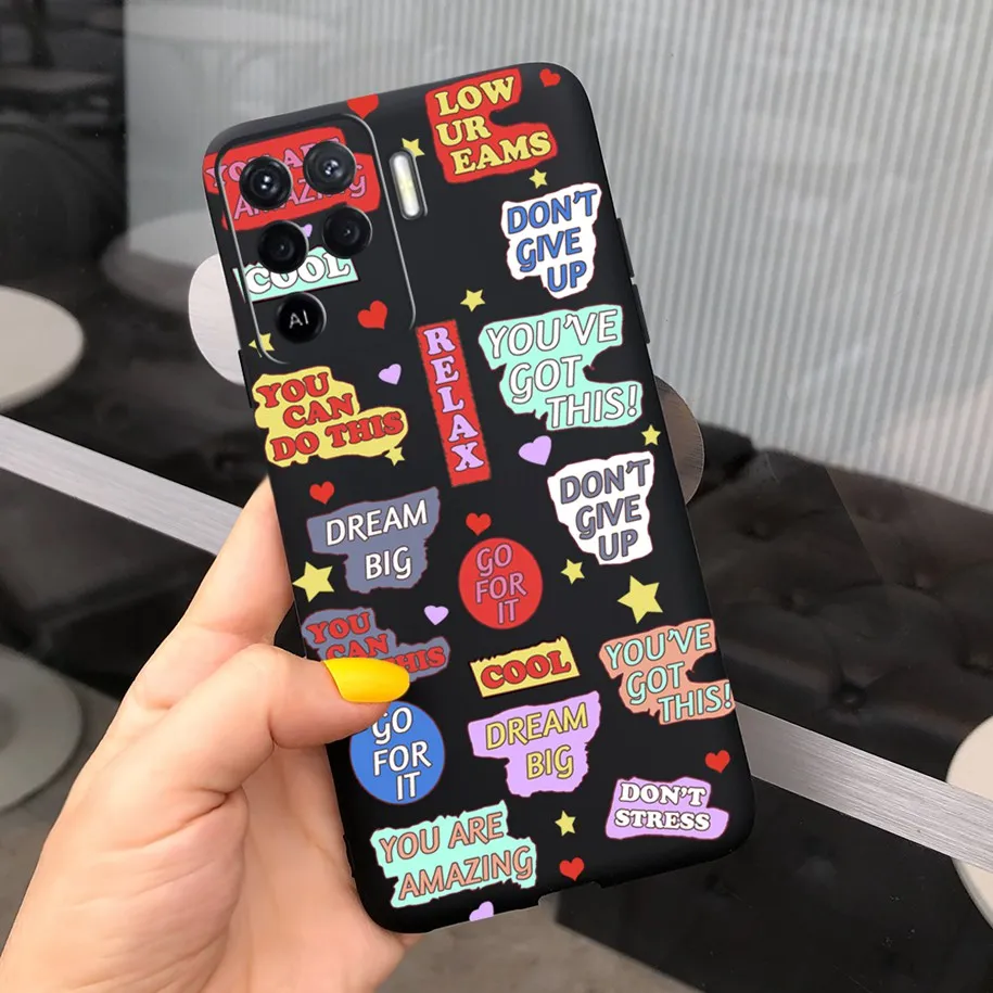 For OPPO A94 5G Case Shockproof Soft Silicone Love Heart Back Cover For OPPO A94 CPH2203 Phone Cases OPPOA94 5G A 94 6.43" Funda best iphone wallet case Cases & Covers