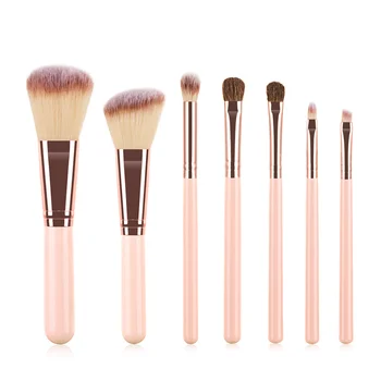 

7PCS Eye Shadow Brush Professional Foundation Brush Makeup Brush Flat Cream Makeup Brushes Professional Cosmetic Make-up Brushes