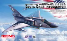 Meng Model 1/72 DS-006 Convair F-106A Delta Dart Interceptor Model kit