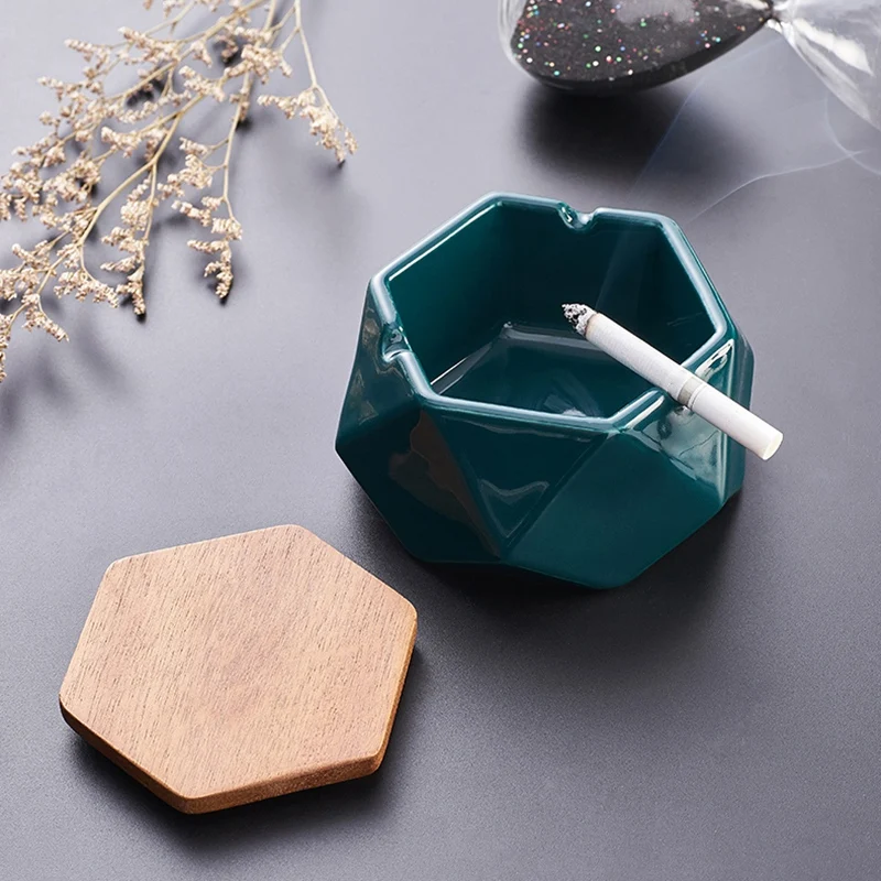 

Simple Ceramic Ashtray Home Living Room Office Ashtray