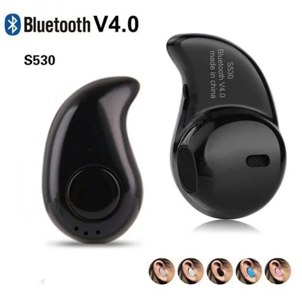 Беспроводная мини-гарнитура S530 Bluetooth V4.1 наушники с шумоподавлением спортивные