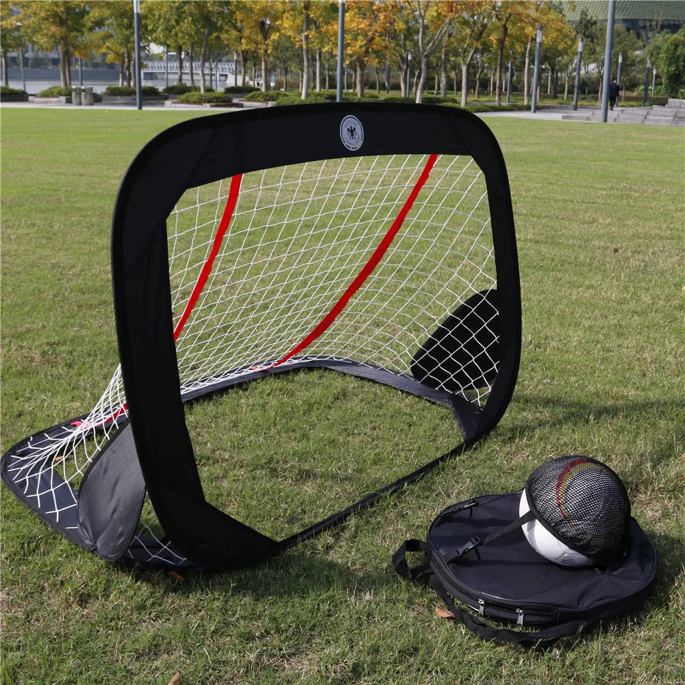 Портативные футбольные ворота складные всплывающие игровые набор спортивных
