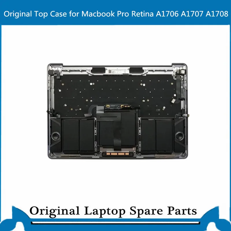 Оригинальный чехол с сенсорной панелью для клавиатуры аккумулятор Macbook Pro Retina A1707
