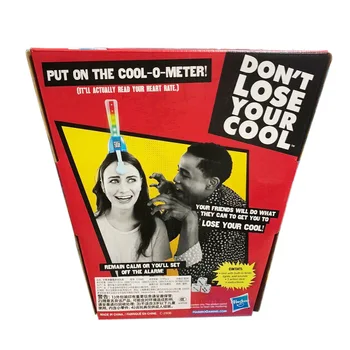 

Hasbro Board Game Don't lose your cool Party Games Toy Electronic Interactive Emotion Sensing Device Light Music