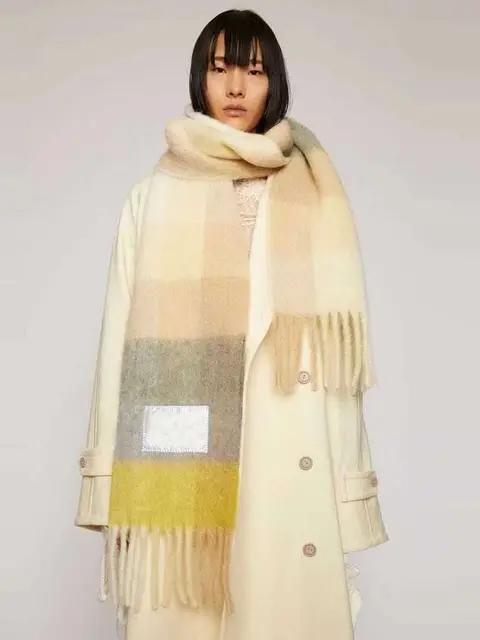 NEW 2021 AC winter scarves for women shawls warm wraps lady pashmina pure blanket cashmere scarf neck headband hijabs stole A-4 2
