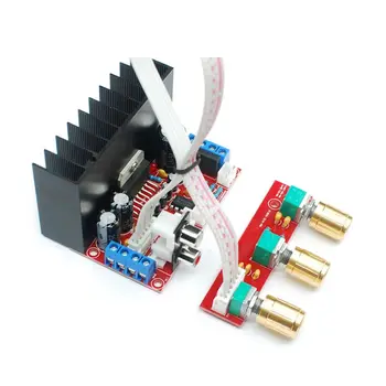 

1Set TDA7377 Amplifier Board Single Power Computer Subwoofer Amp Board DIY Kit