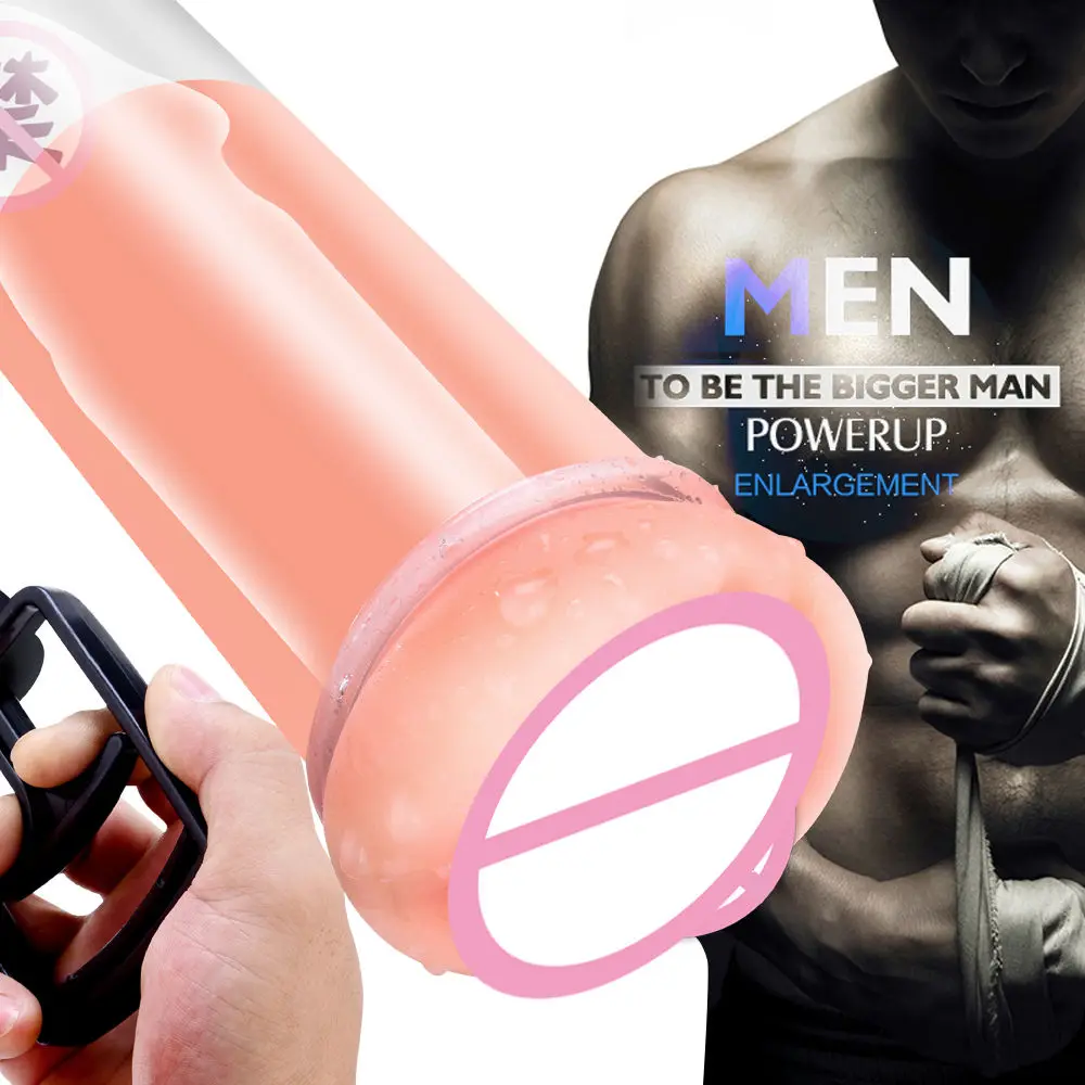 Penis Enlargement Extension Machine Sex Toys Penis Massager Powerful Vacuum Penis Pump Male Masturb