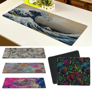 

art mouse pad 800x300mm speed Keyboards Mat Rubber Gaming mousepad cool new Desk Mat for game player Desktop PC Computer Laptop
