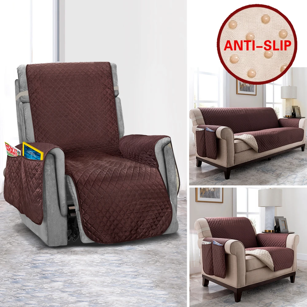 

Recliner Sofa Cover Anti-Slip Sofa Covers For Living Room Furniture Protector For Pet & Kids Sofa Couch Cover Elastic Slipcovers