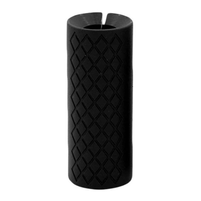 US $6.66 Dumbbell Barbell Grips Thick Bar Fat Handle Pull Up Weightlifting Support Silicone Anti-Slip Protec