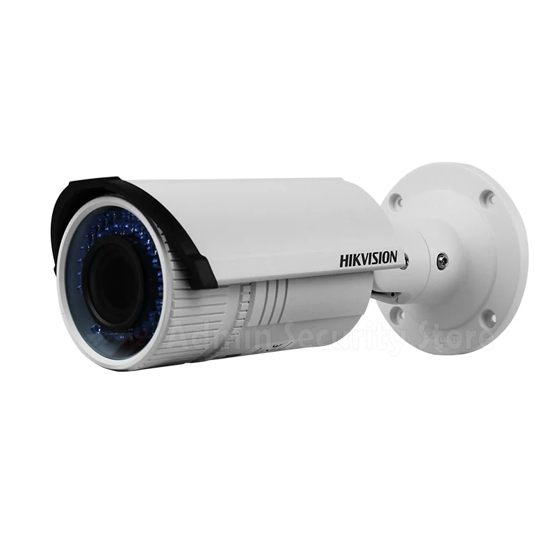 Hikvision DS-2CD2622FWD-IS 2MP IPC WDR(широкий динамический диапазон) переменным фокусным круглые инфракрасные сетевые Камера аудио/тревожный вход/выход безопасности камера cctv с Интернетом 120dB WDR(широкий динамический диапазон