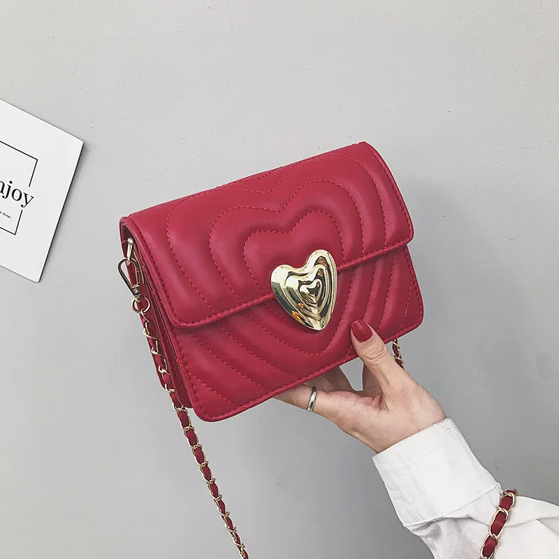 

Language meng wei Pu Small Square Bag Women's 2019 New Style Fashion Crossbody Bag Korean-style Versatile Chain WOMEN'S Bag
