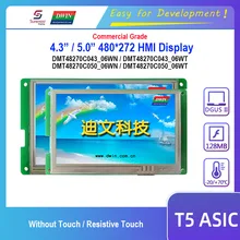 Écran tactile résistif de Module LCD Dwin T5 HMI, 4.3/5.0