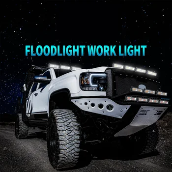 

Accessories LED Work Light Truck Super bright Waterproof 9 Inch 9600LM