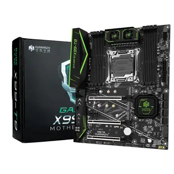 شراءX99 اللوحة HUANANZHI X99-T8 إنتل سيون E5 X99 LGA2011-3 جميع سلسلة DDR3 RECC NON-ECC الذاكرة NVME USB3.0 ATX خادم