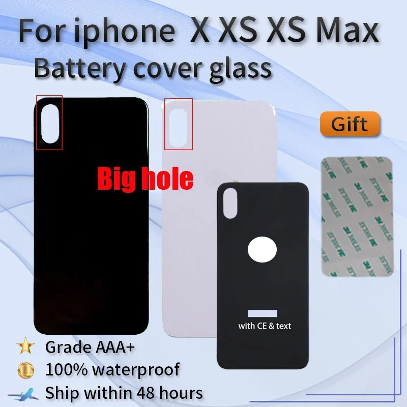 Большое отверстие для iphone X XS XsMax высокое качество новинка оригинальная задняя