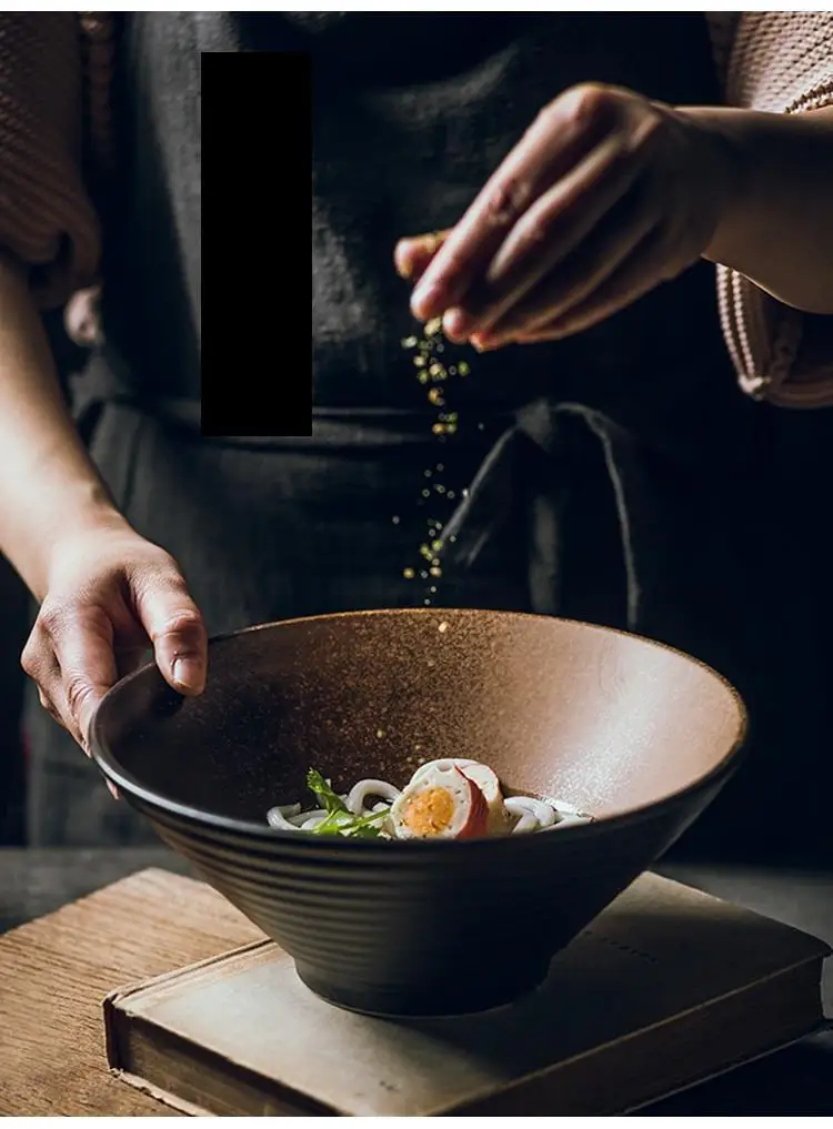 Ваджилла куэнко кокосовые блюда Tigela посуда сервировка Ramen Mutfak Malzemeleri суп Кухня Обеденный бар керамическая чаша