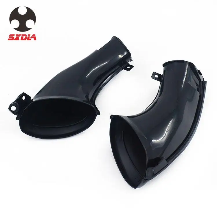 Мотоцикл черный воздухозаборник трубы для YAMAHA YZF1000 YZFR1 YZF-R1 YZF R1 2007 2008 07 08