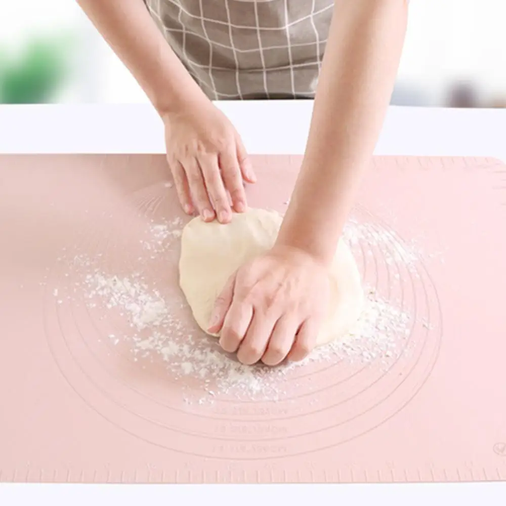 

Silicone Non-Stick Silicone Thickening Mat Rolling Dough Liner Pad Pastry Cake Bakeware Paste Flour Table Sheet Kitchen tools