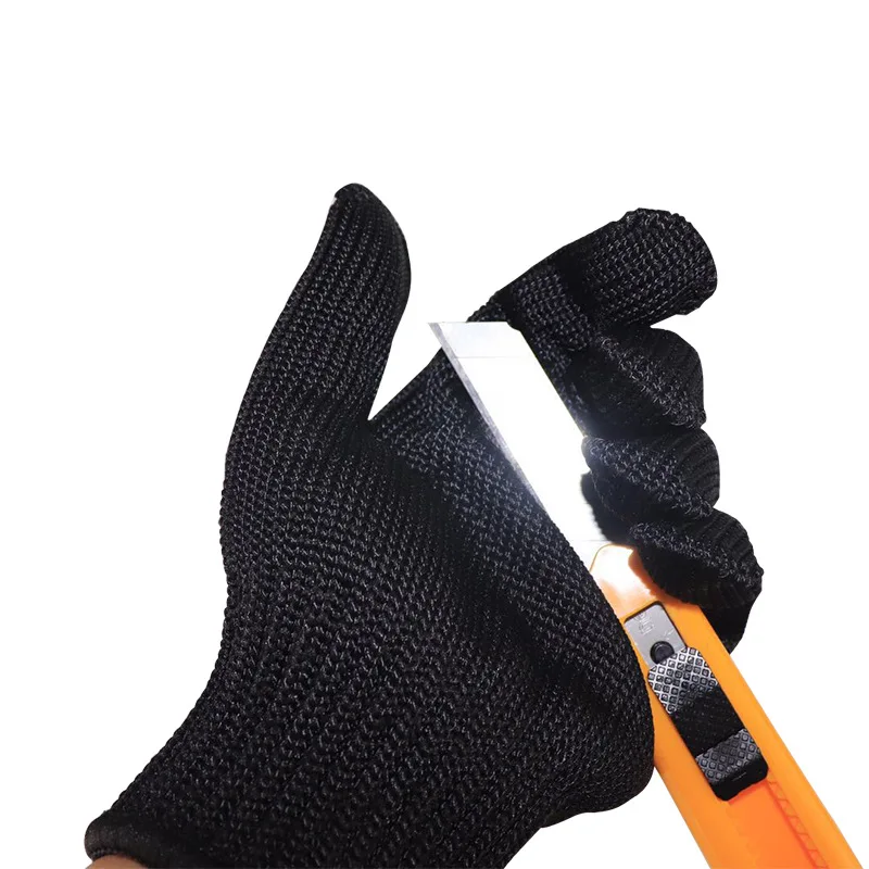 Охотничья безопасность анти-режущая проволока кухня Мясник анти-резные защитные перчатки из нержавеющей стали проволочные перчатки, тактические перчатки