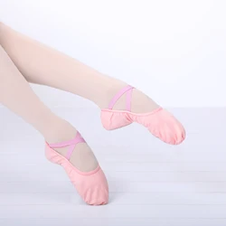 Children's Ballet and Gymnastics Dance Shoes - 24 (Pink)