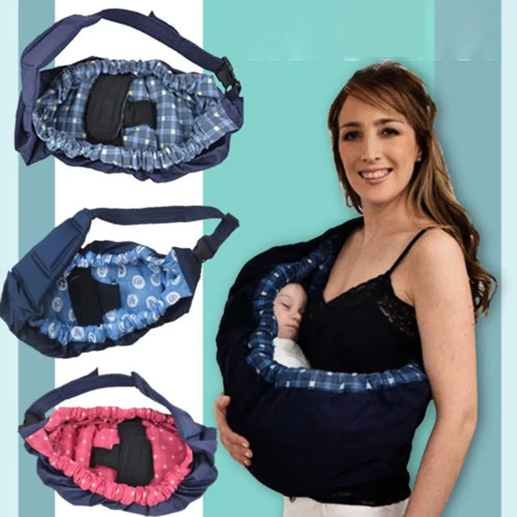 Регулируемый ремень Новорожденный Младенец Малыш Хлопок эластичный Слинг Портативный ремень рюкзак для младенца