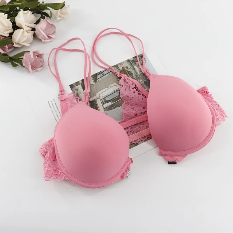 Привлекательный бюстгальтер Beauwear с застежкой спереди кружевная футболка на