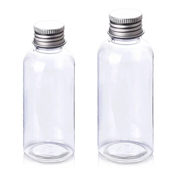 

Clear Plastic Empty Squeeze Bottle With Inner Stopper Sample Container Jar Pot Vial