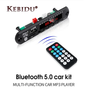 

Bluetooth 5.0 5V 12V MP3 Player Decoder Board Module Wireless Amplifier TF FM Radio Module Car Audio Receiver DIY kit