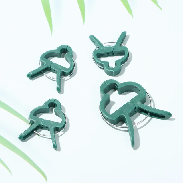 20 Pcs Műanyag Növényi Klipek Cukornád Tartó Rugós Szorító Állvány Rögzítőelem Paradicsom Nyakkendő Virágok Orchidea Meredő Palánták Szerszám - Image 6