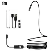 

1Pc 7mm 5.5mm Endoscope Camera IP67 Waterproof Micro USB Industrial Endoscope Camera 1/1.5/2M Cable Length