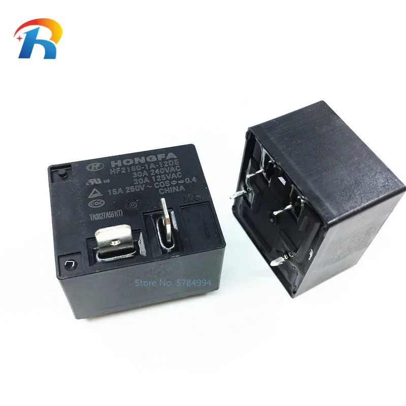 100% Original Neue HONGFA HF HF2160 1A 12DE 12VDC 4PINS 30A DC12V Power ...