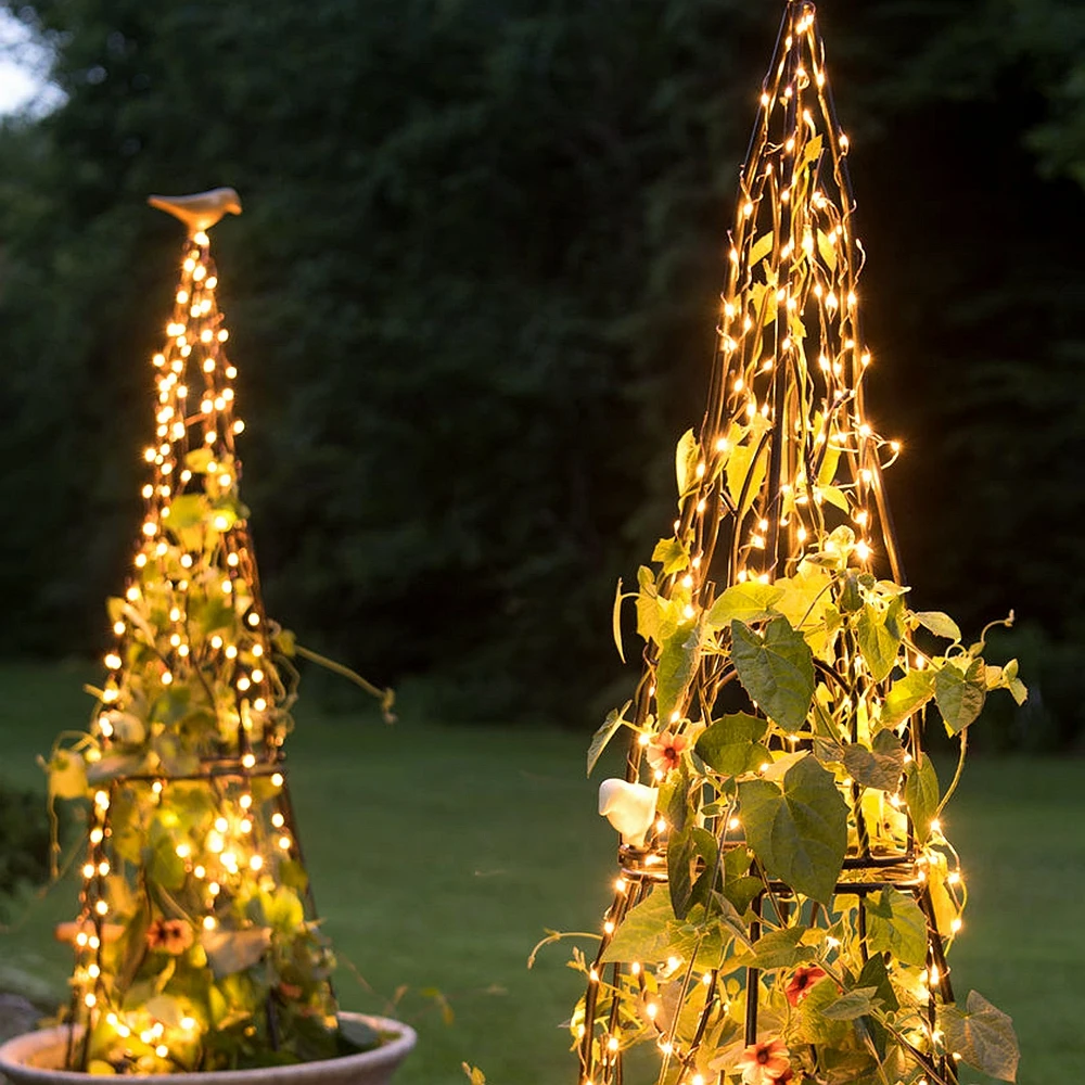 solar garden lights 7M/12M/22M/32M LED Solar Light String Fairy Lights Outdoor Waterproof Lamp Christmas Garland For Holiday Party Wedding Decor small solar lights