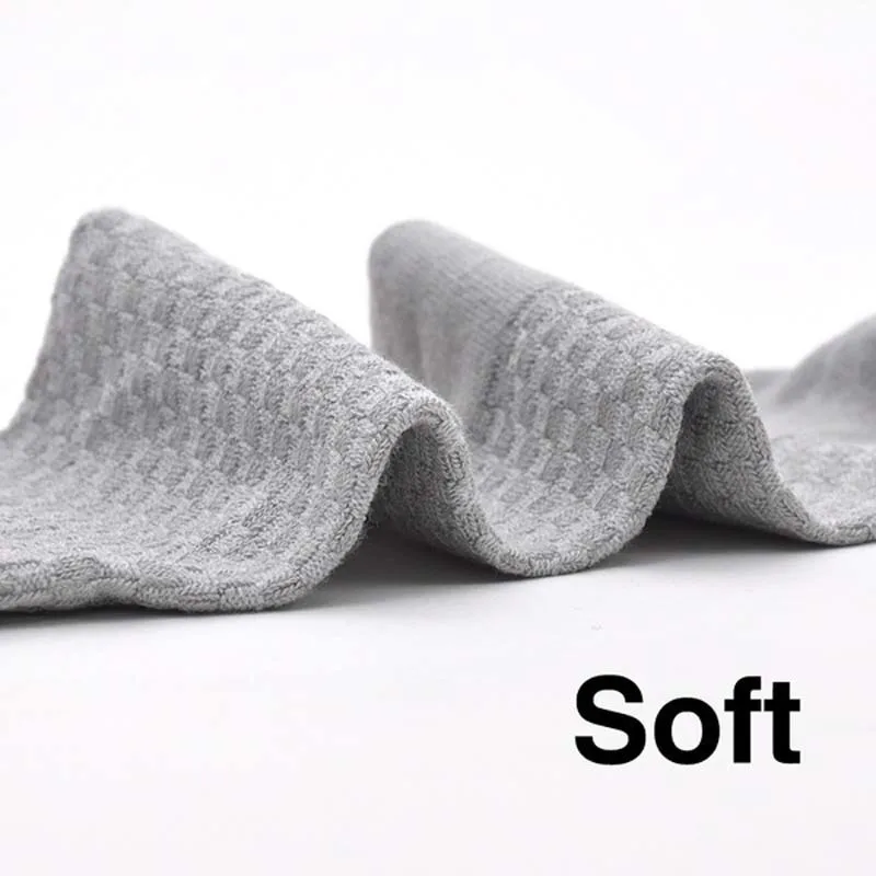 5 Pairs Classic Cotton Bamboo Fibre Men Socks Man Business Sock Odorless Casual Sport Deodorant Breatheable Man Long Socks
