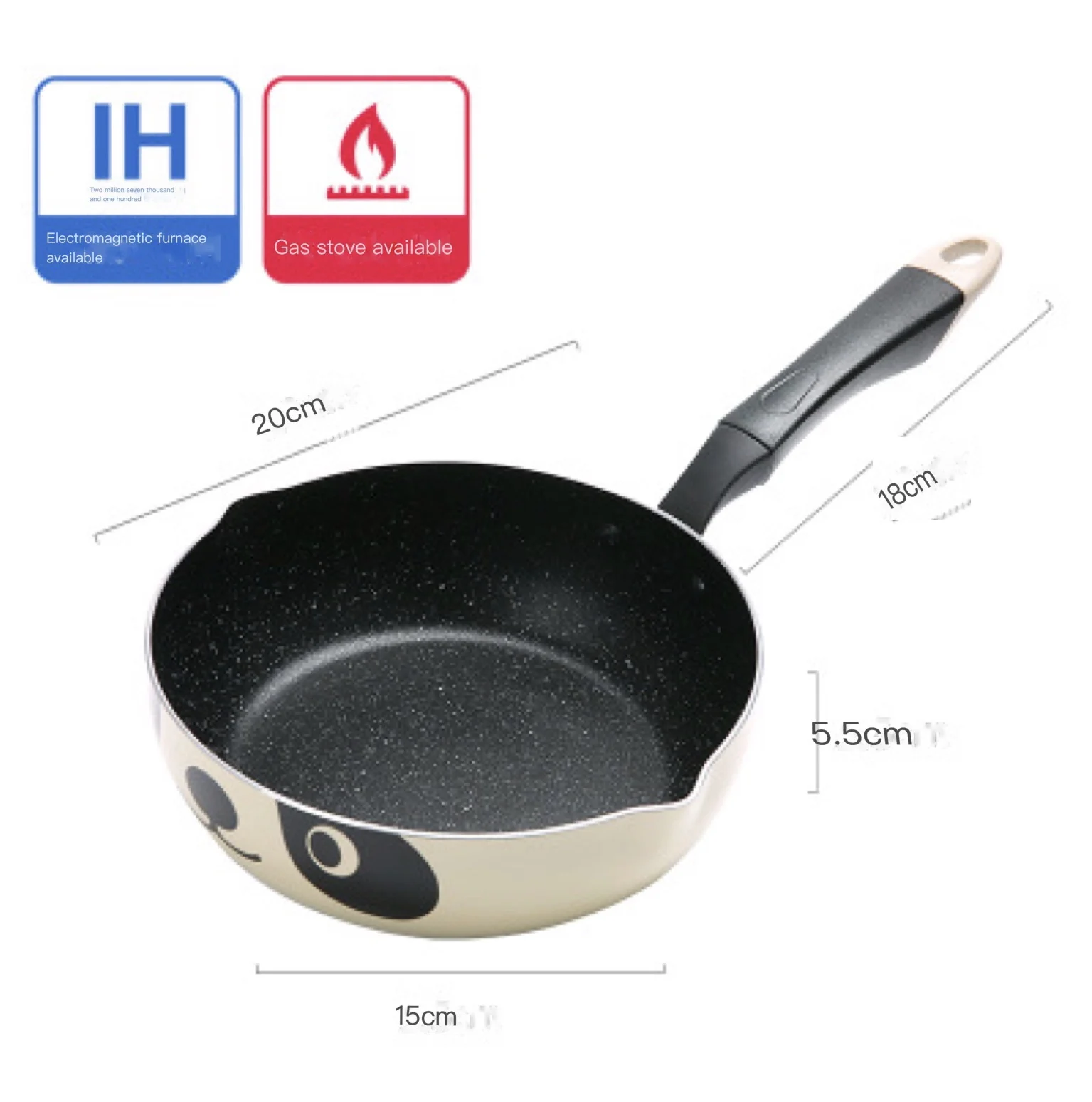 Maifan Stone Small Milk Pot Healthy Food Soup Non-stick Frying Pan CAR –  ottostore