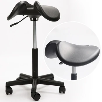 

3D Healthy Saddle Chair Bar Office Computer Chair Beauty Nail Dentist Ride Chair Anti-static Pet Store Barber Salon Work Seat