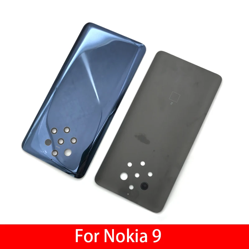 Задний Батарея дверь задняя крышка чехол для Nokia 9 PureView Корпус чехол