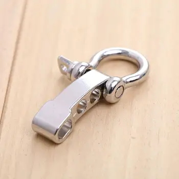 

Stainless Steel Buckle for Bracelets Buckle Bracelet Shackle Survival Paracord Sporting Goods
